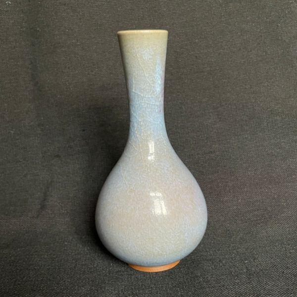 Long neck vase, Jun porcelain vase, home decoration, natural kiln change - Image 3