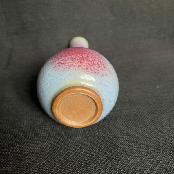 Long neck vase, Jun porcelain vase, home decoration, natural kiln change - Image 2
